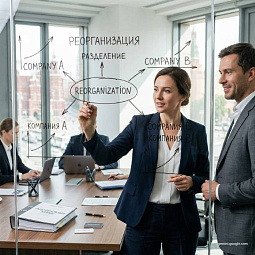 Реорганизация в форме разделения